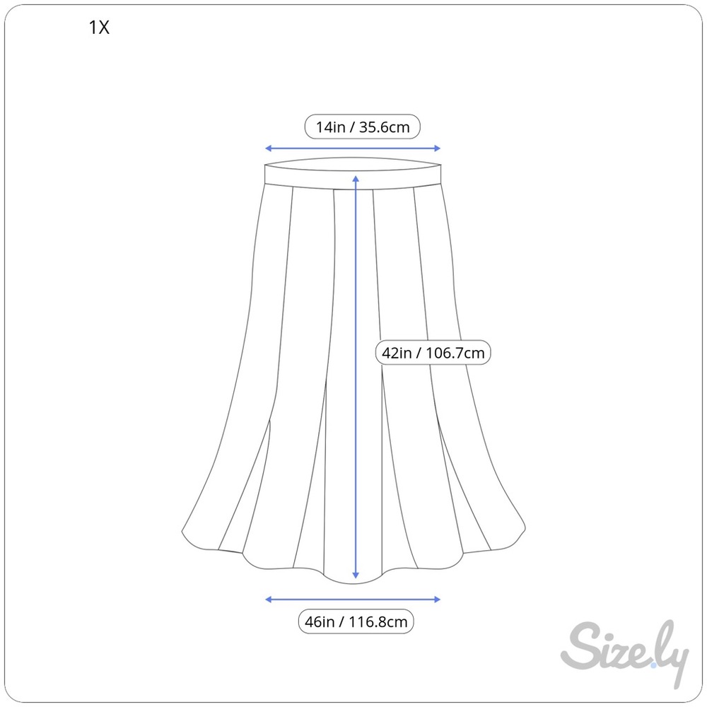 Flying Tomato Boho Floral Plus Size Maxi Skirt - Picture 4 of 6